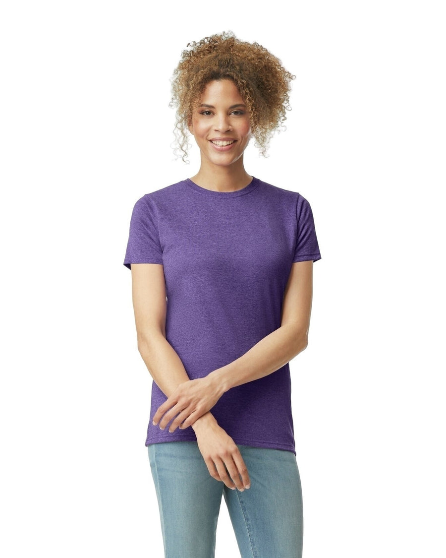 Women's Softstyle® Fitted T-Shirt - Heather Purple
