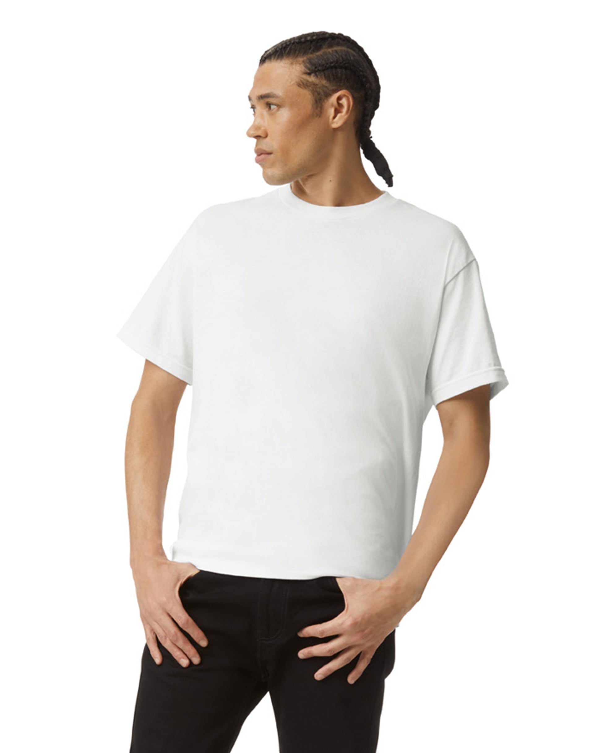Unisex Heavyweight Cotton T-shirt - White
