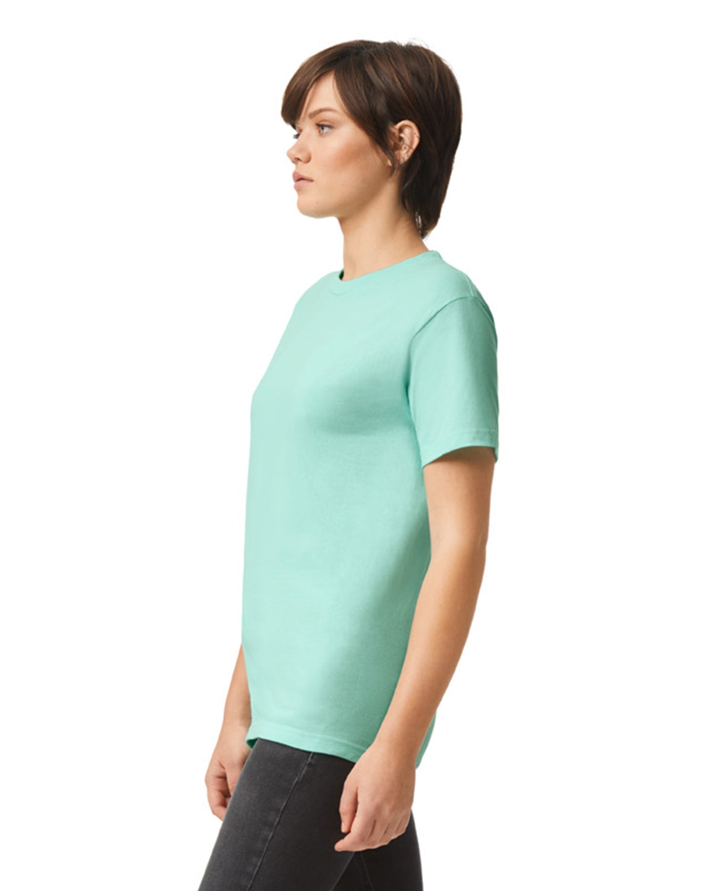 Unisex Heavyweight Cotton T-shirt - Celadon