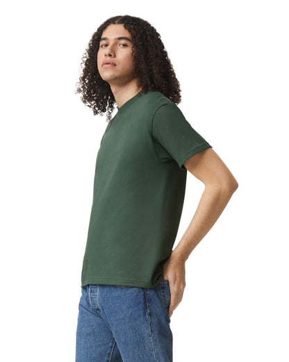 Unisex Heavyweight Cotton T-shirt - Forest Green