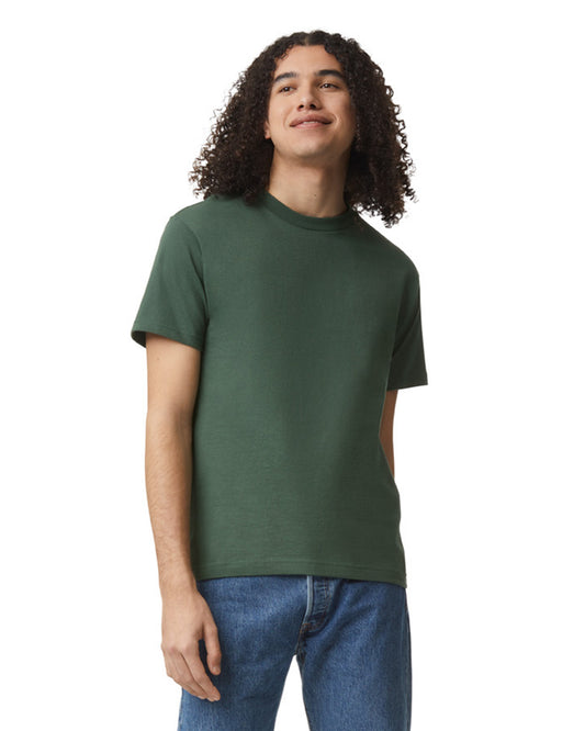 Unisex Heavyweight Cotton T-shirt - Forest Green