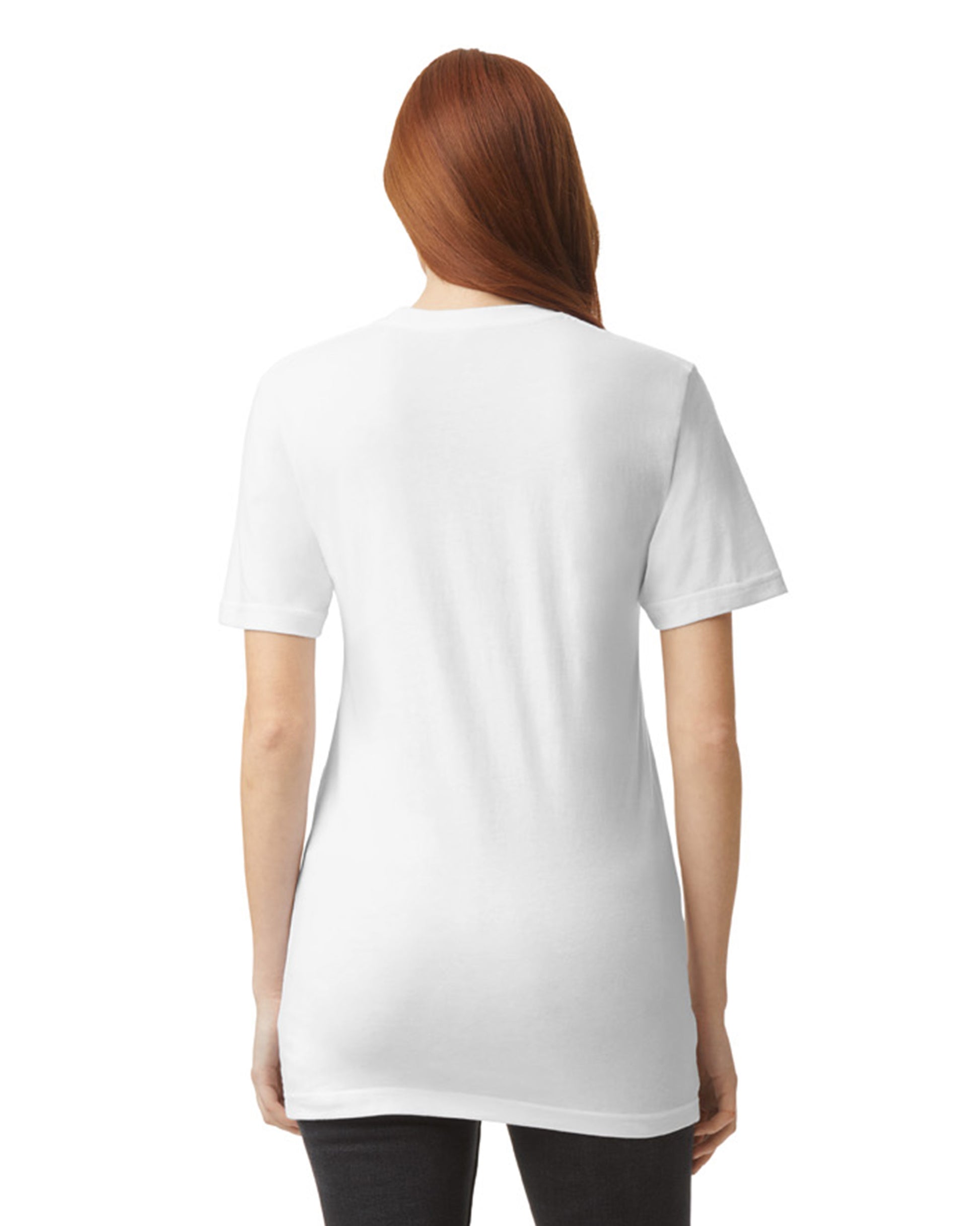 Unisex Fine Jersey Short-Sleeve T-Shirt - White
