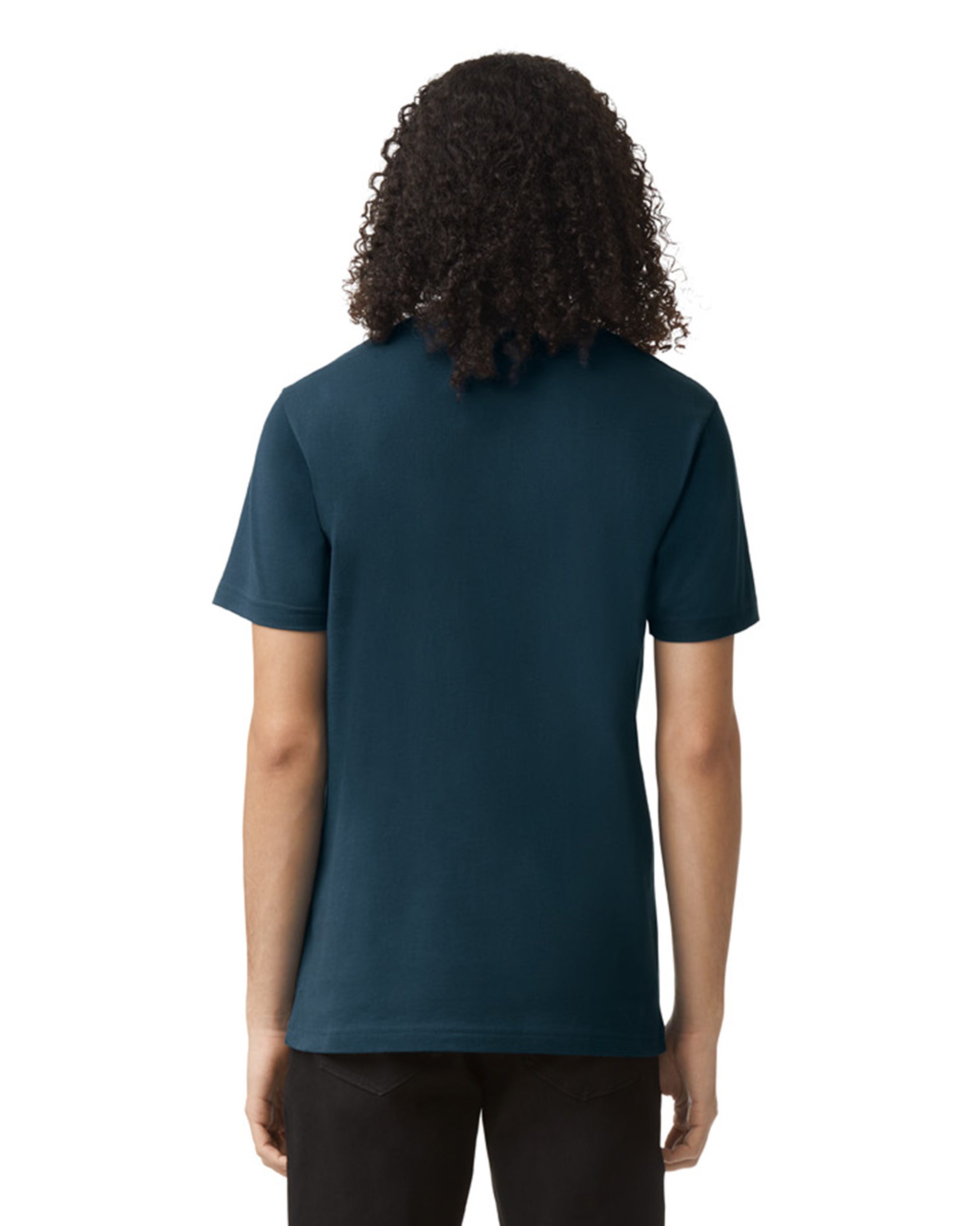 Unisex Fine Jersey Short-Sleeve T-Shirt - Sea Blue
