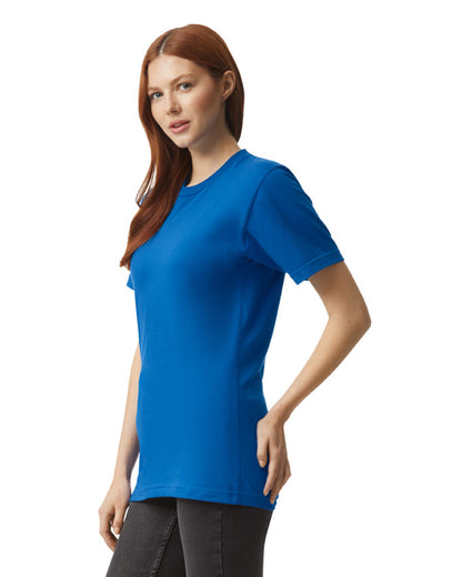 Unisex Fine Jersey Short-Sleeve T-Shirt - Royal Blue