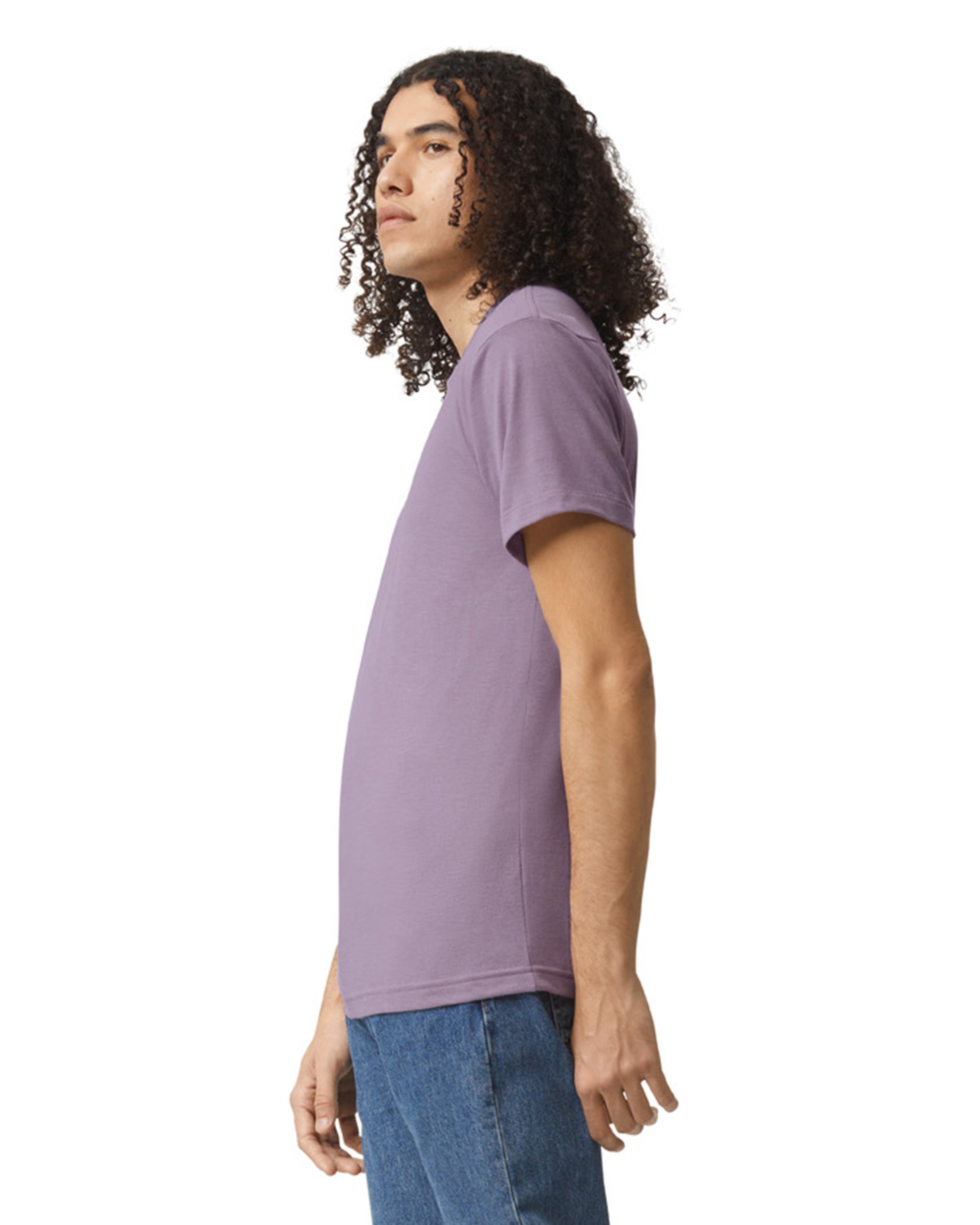 Unisex Triblend Short-Sleeve Track T-Shirt - Tri-Storm