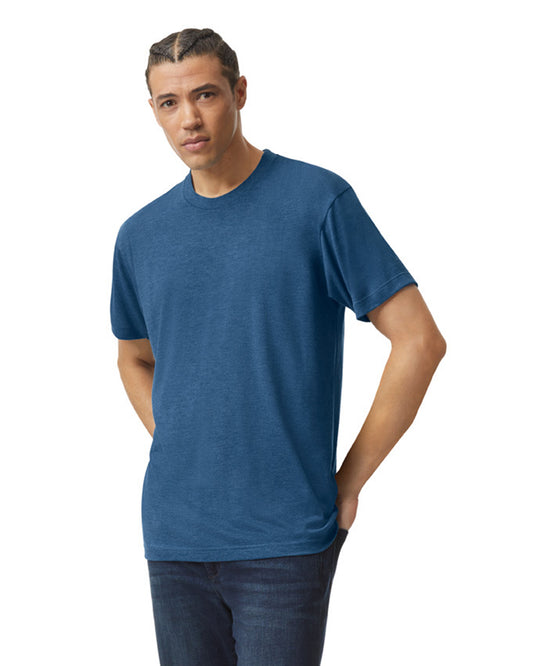 Unisex Triblend Short-Sleeve Track T-Shirt - Tri-Dusk