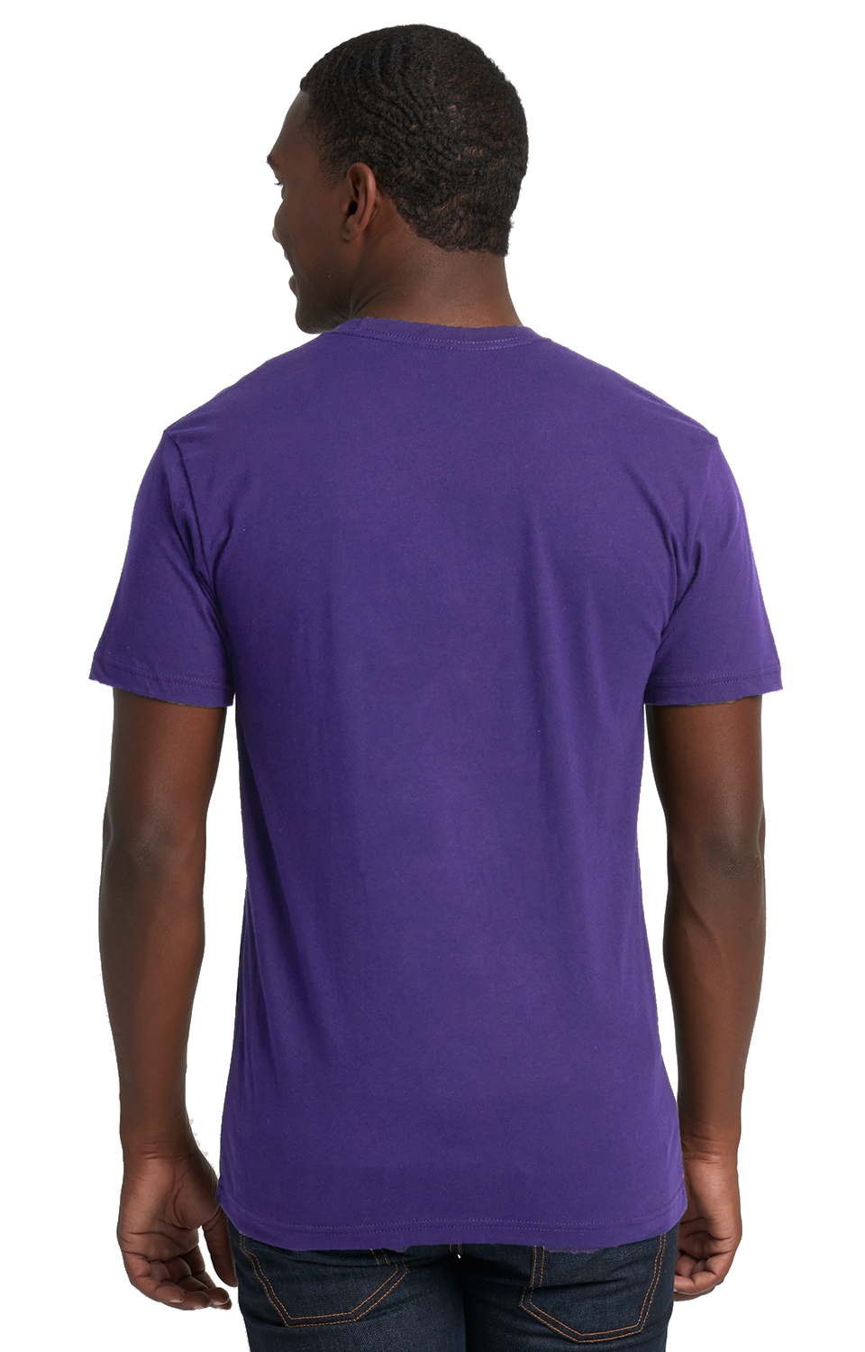 Unisex Cotton T-Shirt - Purple Rush