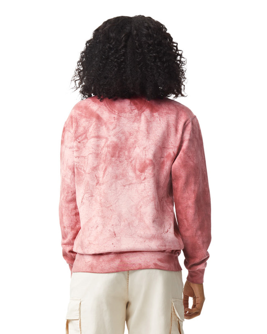 Unisex Color Blast Crewneck - Clay