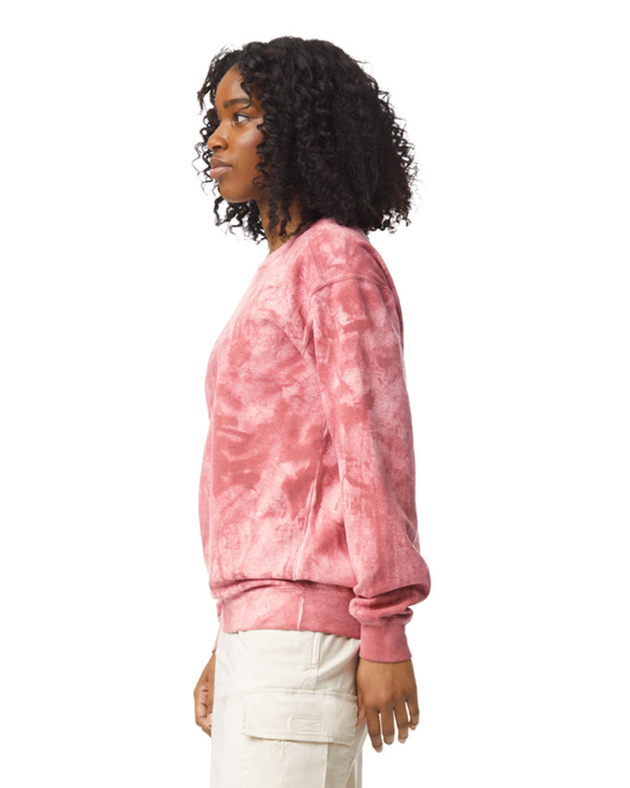 Unisex Color Blast Crewneck - Clay