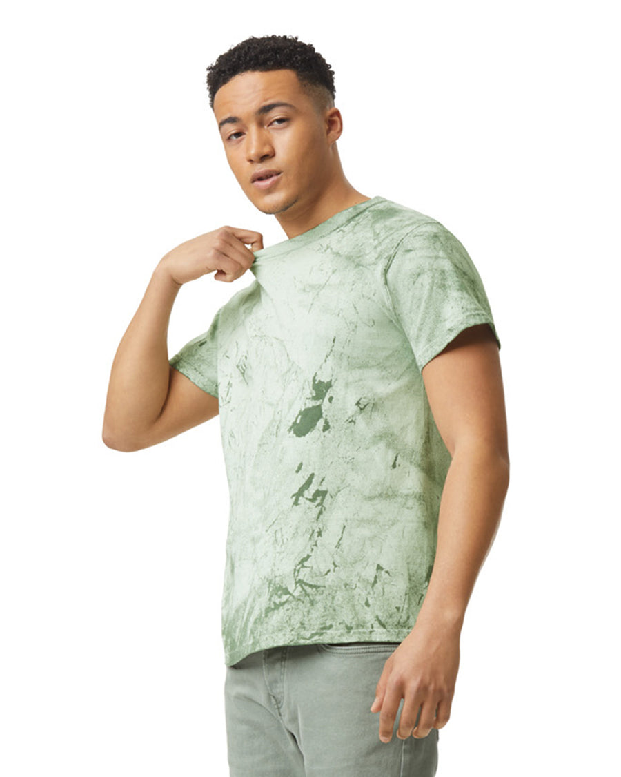 Unisex Heavyweight Color Blast T-Shirt - Fern