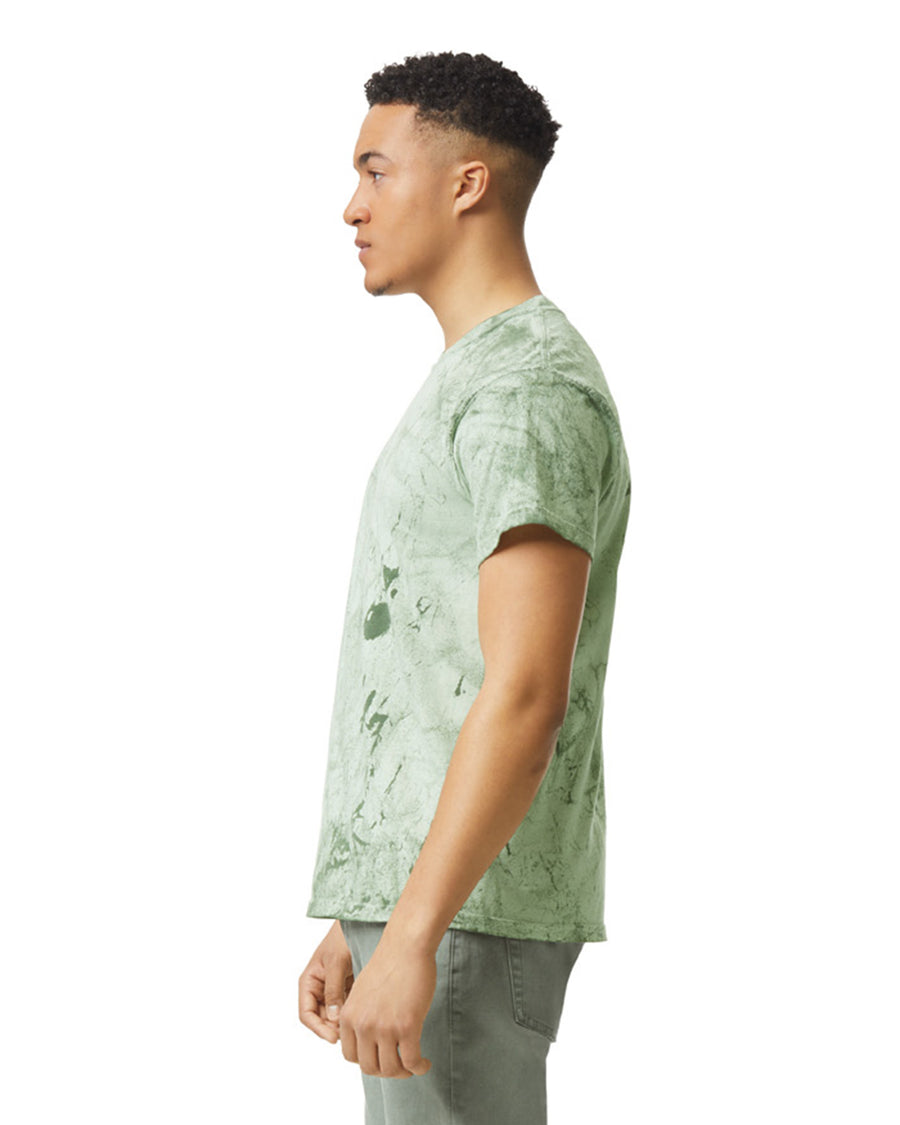 Unisex Heavyweight Color Blast T-Shirt - Fern