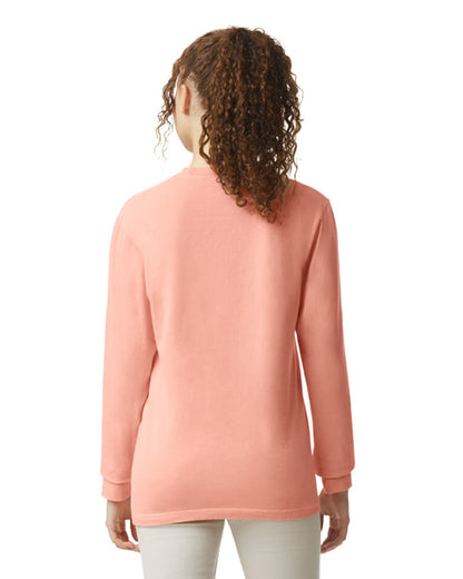 Unisex Heavyweight RS Long-Sleeve T-Shirt - Peachy