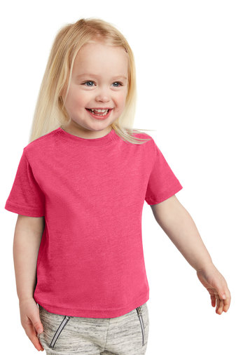 Toddler Fine Jersey T-Shirt - Vintage Hot Pink