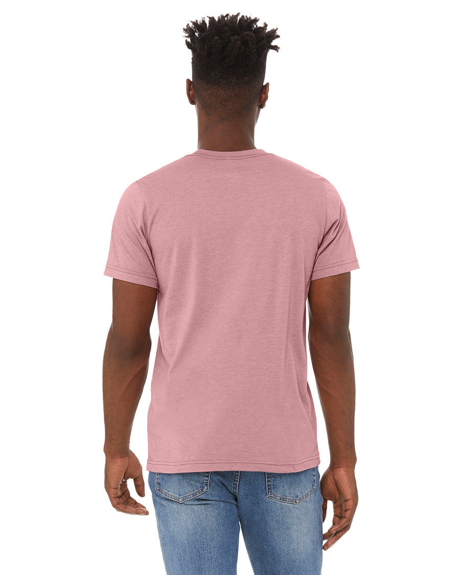 Unisex Heather CVC T-Shirt - Heather Orchid