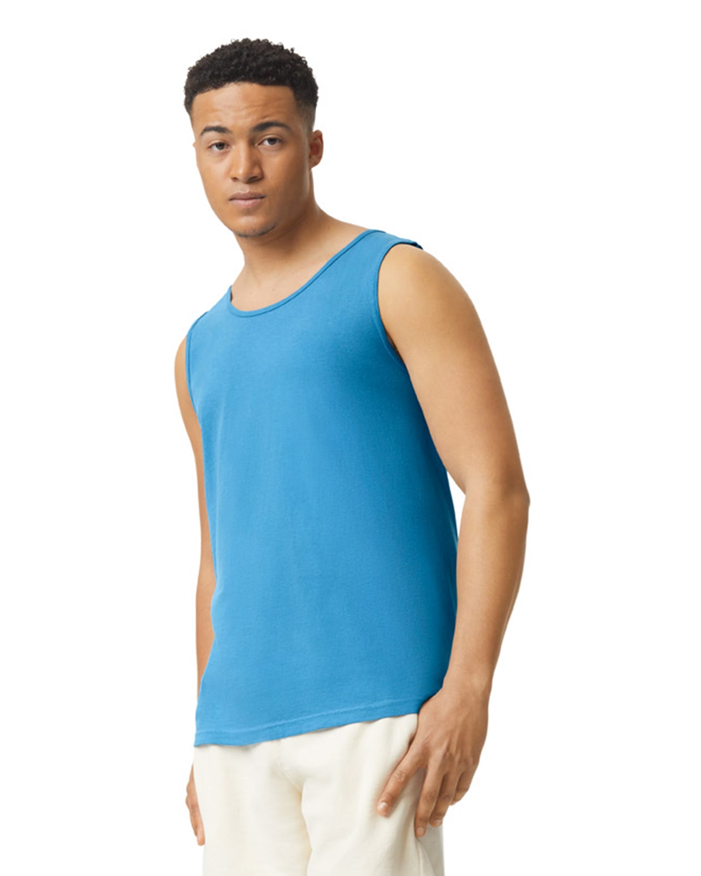 Unisex Heavyweight RS Tank - Royal Caribe