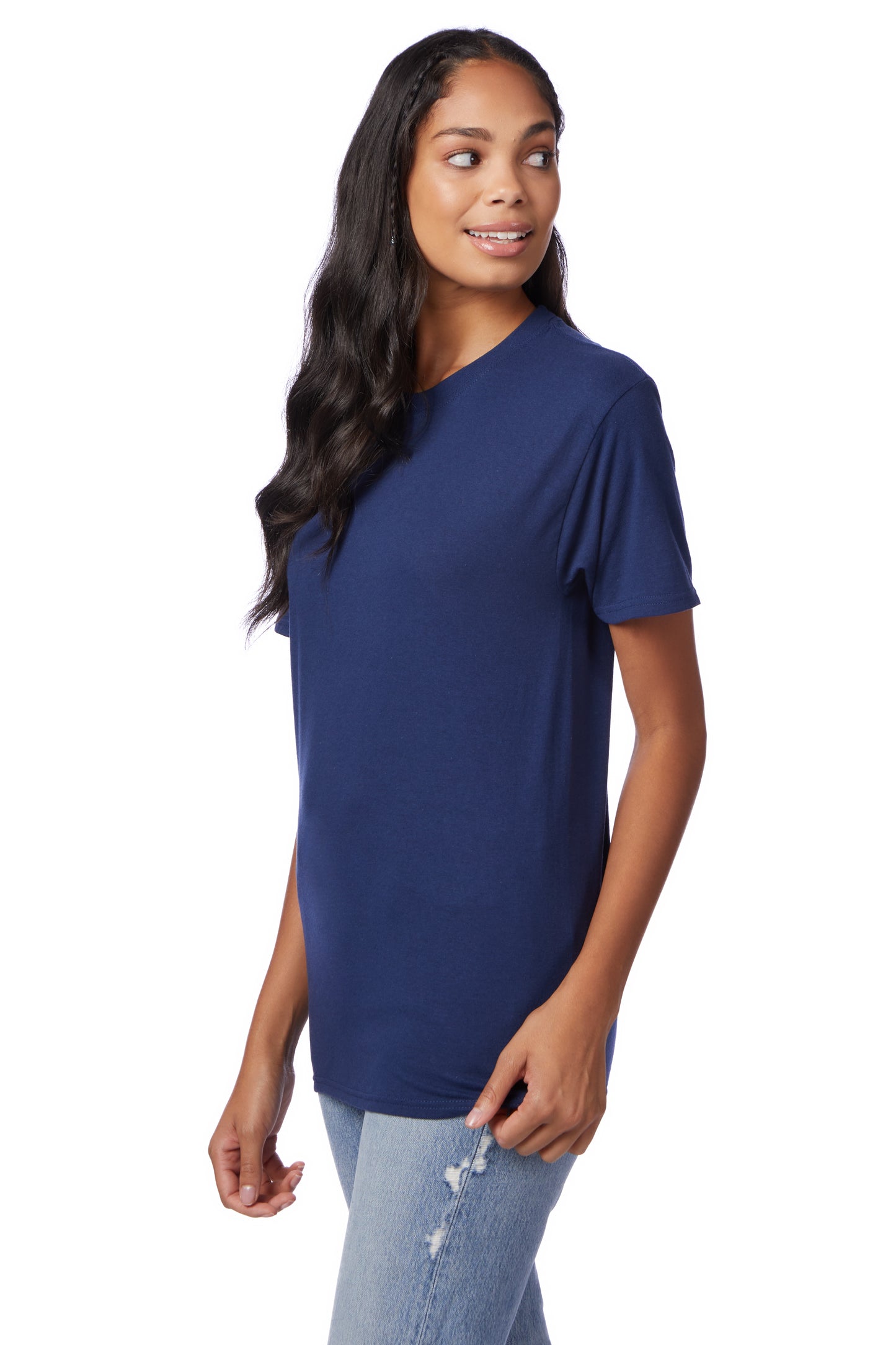 Perfect-T Triblend Short Sleeve Tee - Solid Navy Triblend