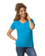 Gildan G500VL - Women's Heavy Cotton™ V-Neck T-Shirt - Sapphire