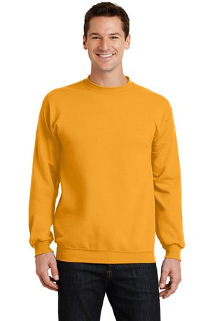 Unisex Core Fleece Crewneck Sweatshirt - Gold