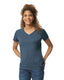 Gildan G500VL - Women's Heavy Cotton™ V-Neck T-Shirt - Heather Navy