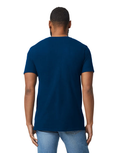 Unisex Softstyle® V-Neck T-Shirt - Navy