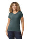 Gildan G64VL - Women's SoftStyle® Fitted V-Neck T-Shirt - Dark Heather