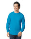 Gildan G240 - Unisex Ultra Cotton® Long-Sleeve T-Shirt - Sapphire