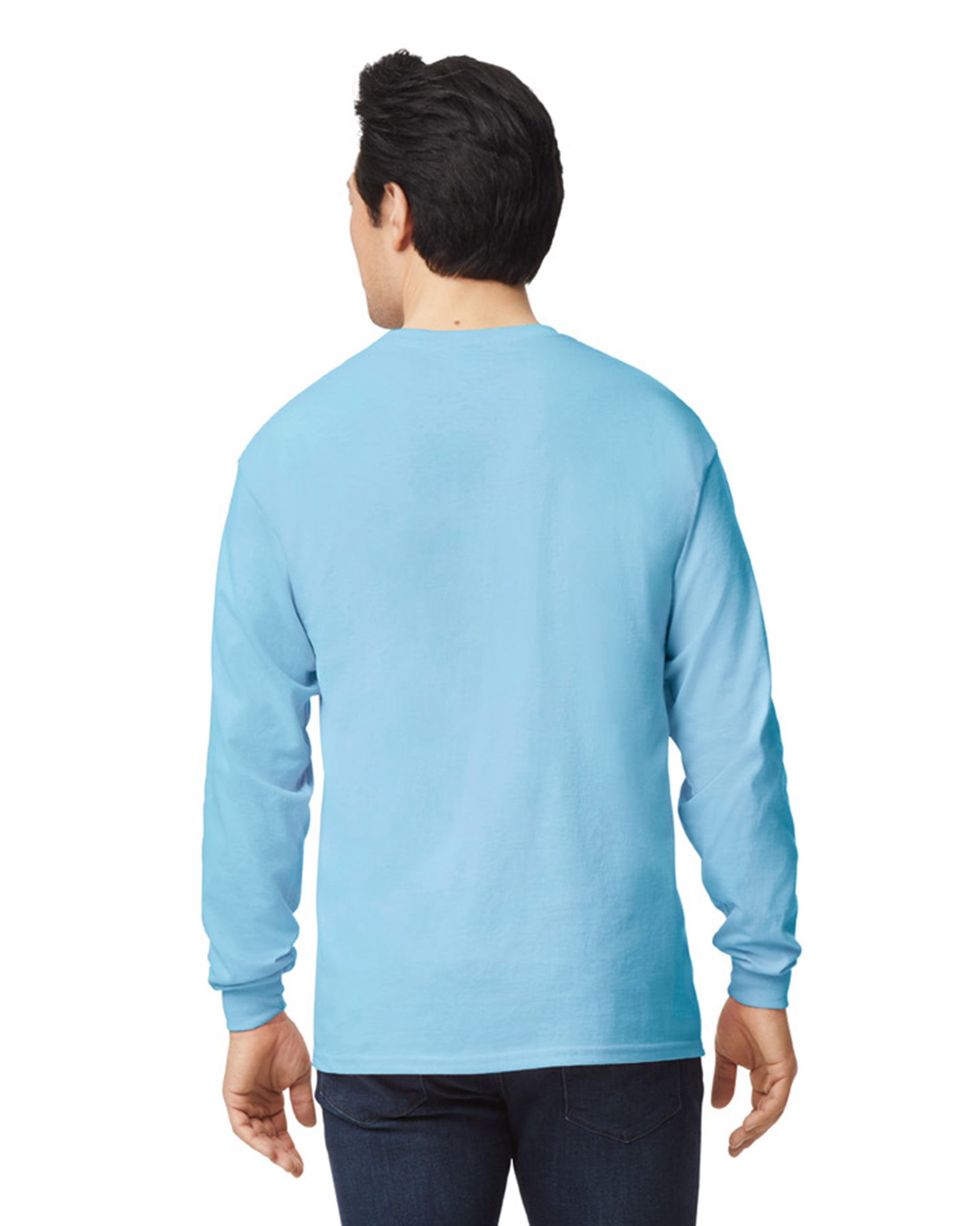Unisex Ultra Cotton® Long-Sleeve T-Shirt - Light Blue