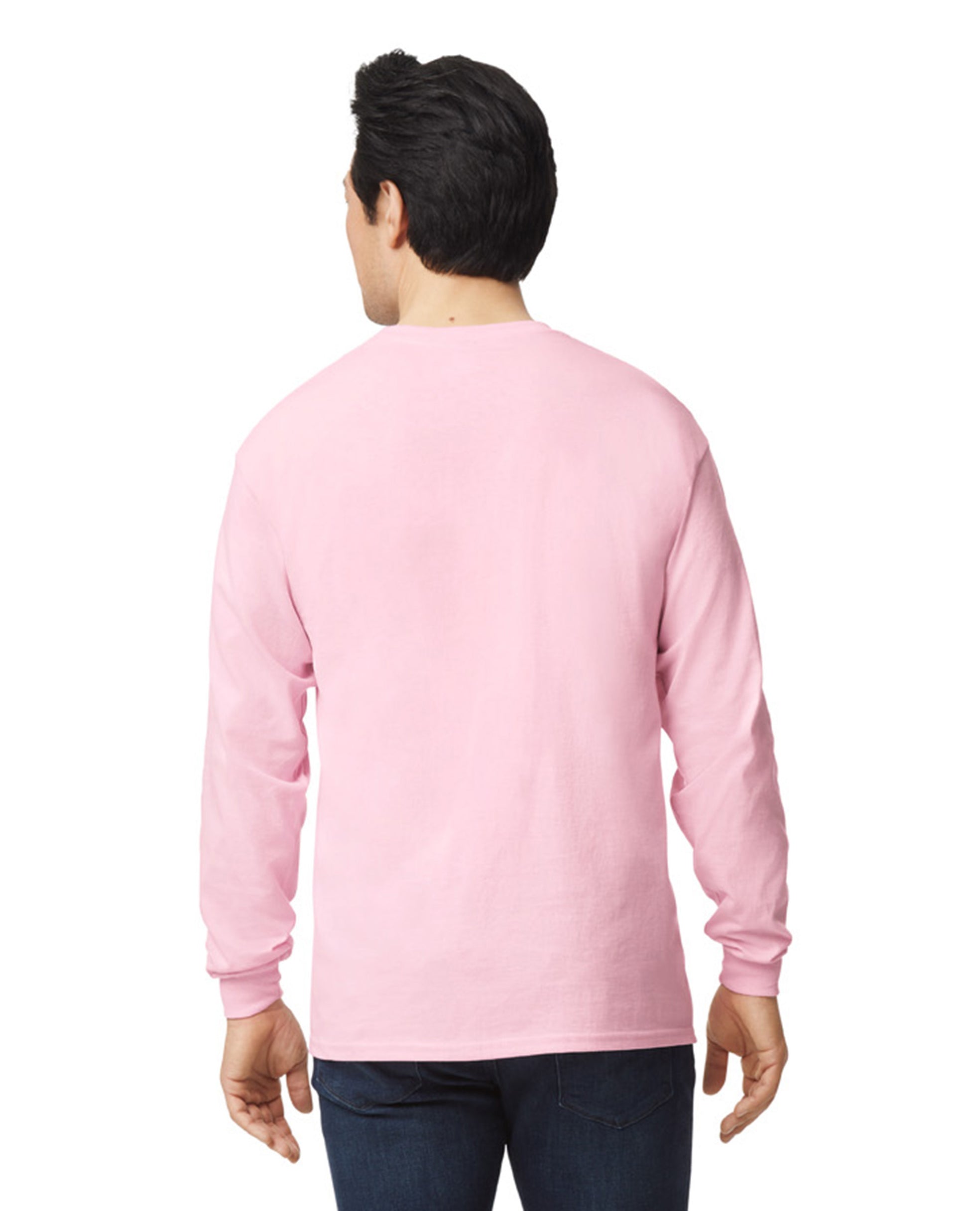 Unisex Ultra Cotton® Long-Sleeve T-Shirt - Light Pink