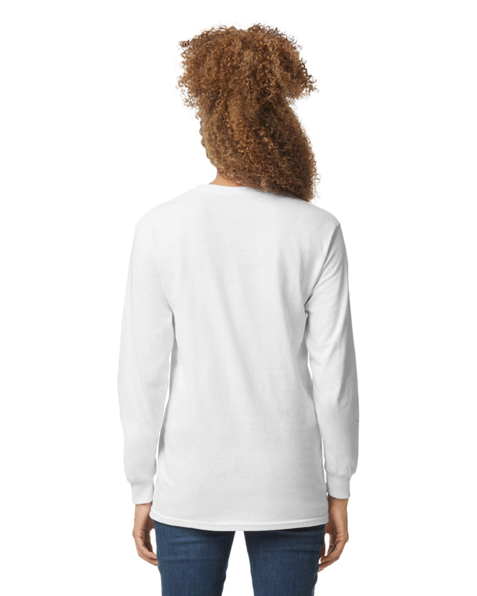 Unisex Ultra Cotton® Long-Sleeve T-Shirt - White