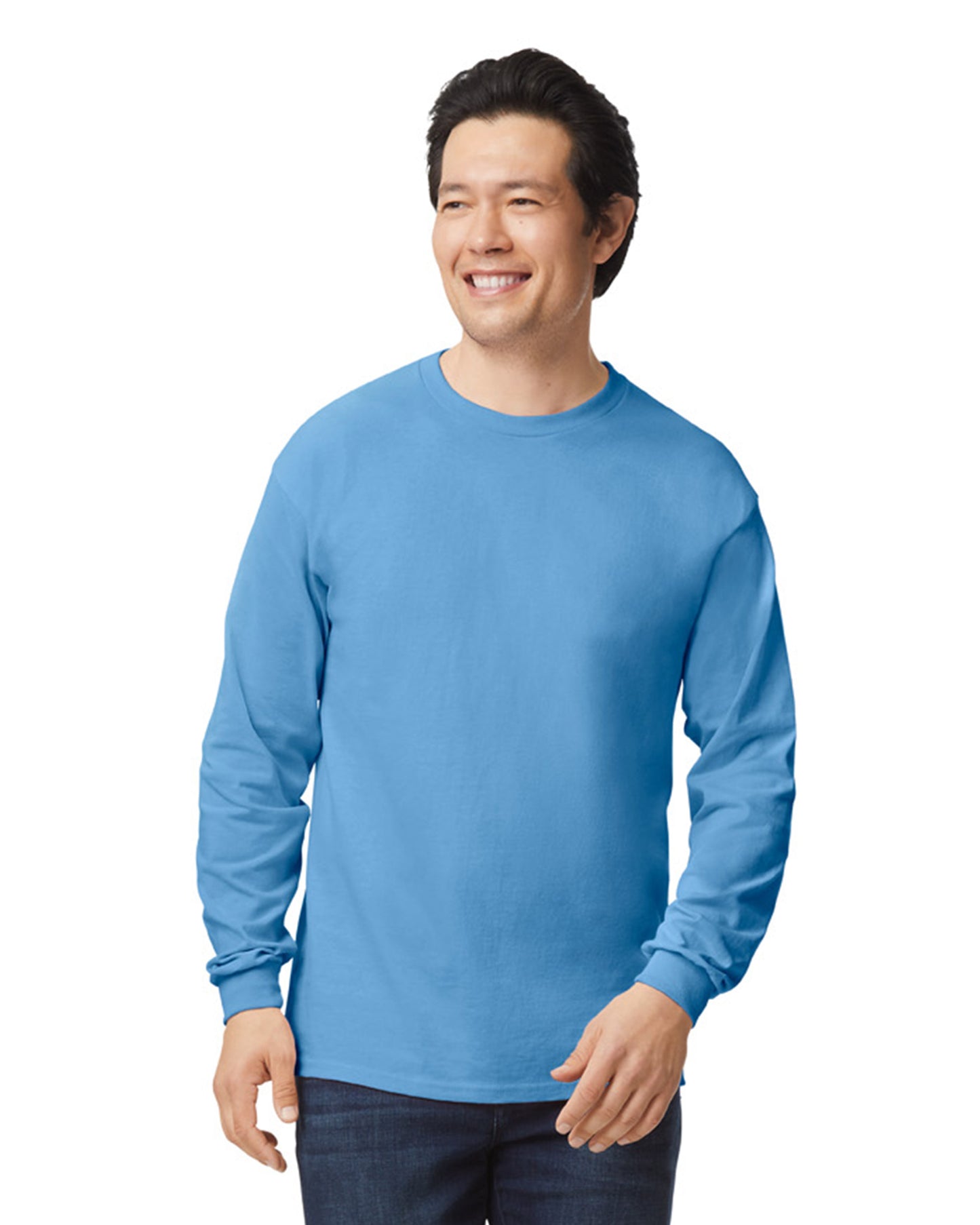 Unisex Ultra Cotton® Long-Sleeve T-Shirt - Carolina Blue