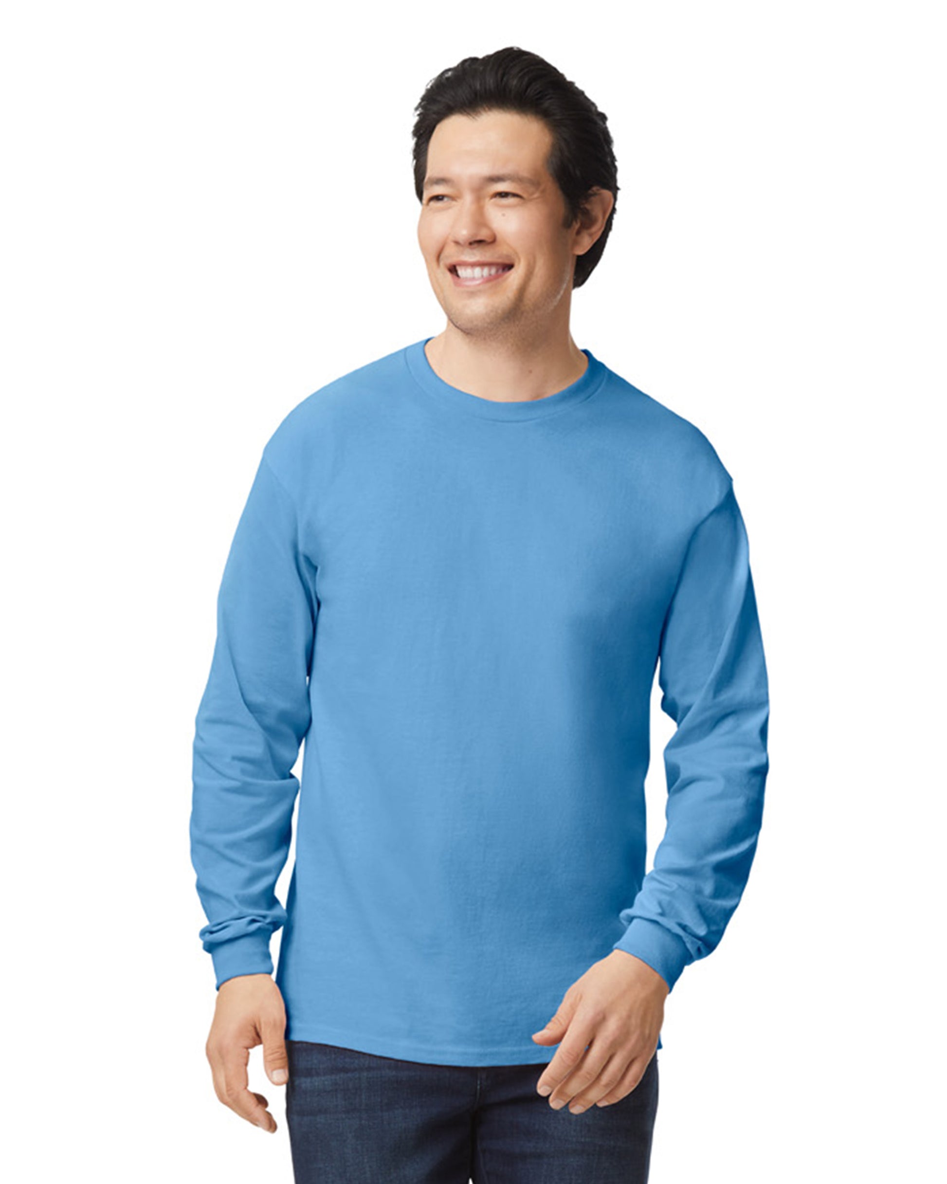 Unisex Ultra Cotton® Long-Sleeve T-Shirt - Carolina Blue