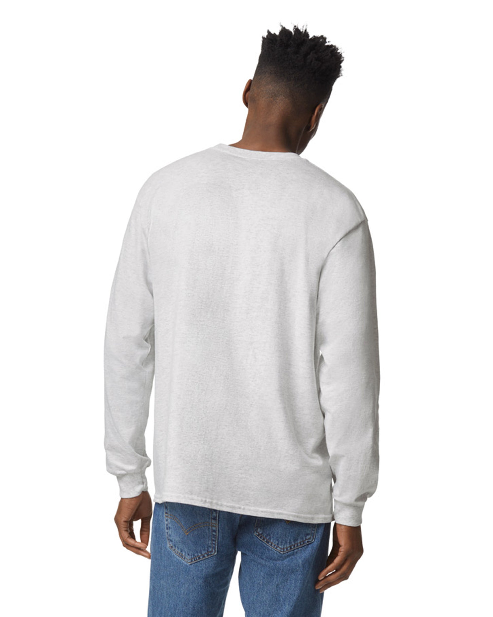 Unisex Ultra Cotton® Long-Sleeve T-Shirt - Ash