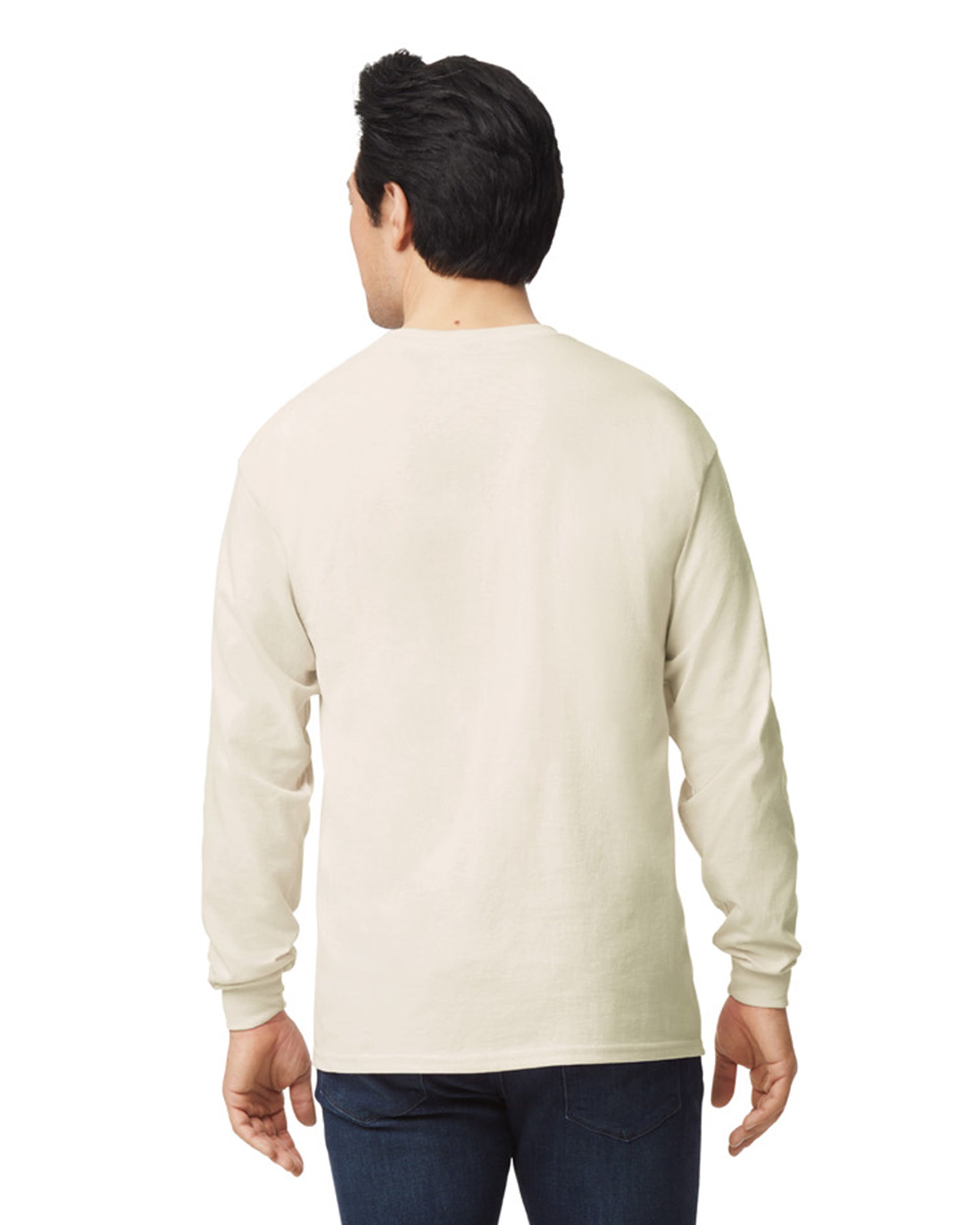 Unisex Ultra Cotton® Long-Sleeve T-Shirt - Natural