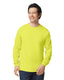 Gildan G240 - Unisex Ultra Cotton® Long-Sleeve T-Shirt - Safety Green