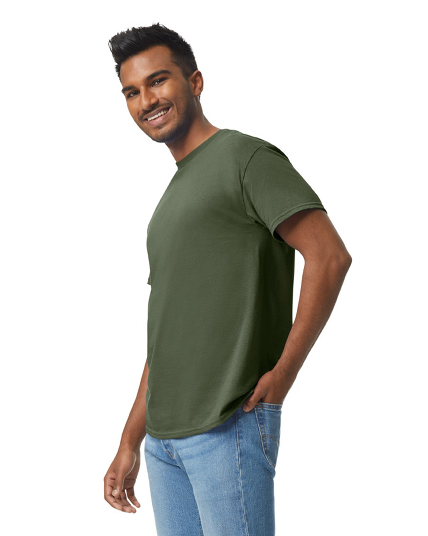 Unisex Heavy Cotton��� T-Shirt - Military Green