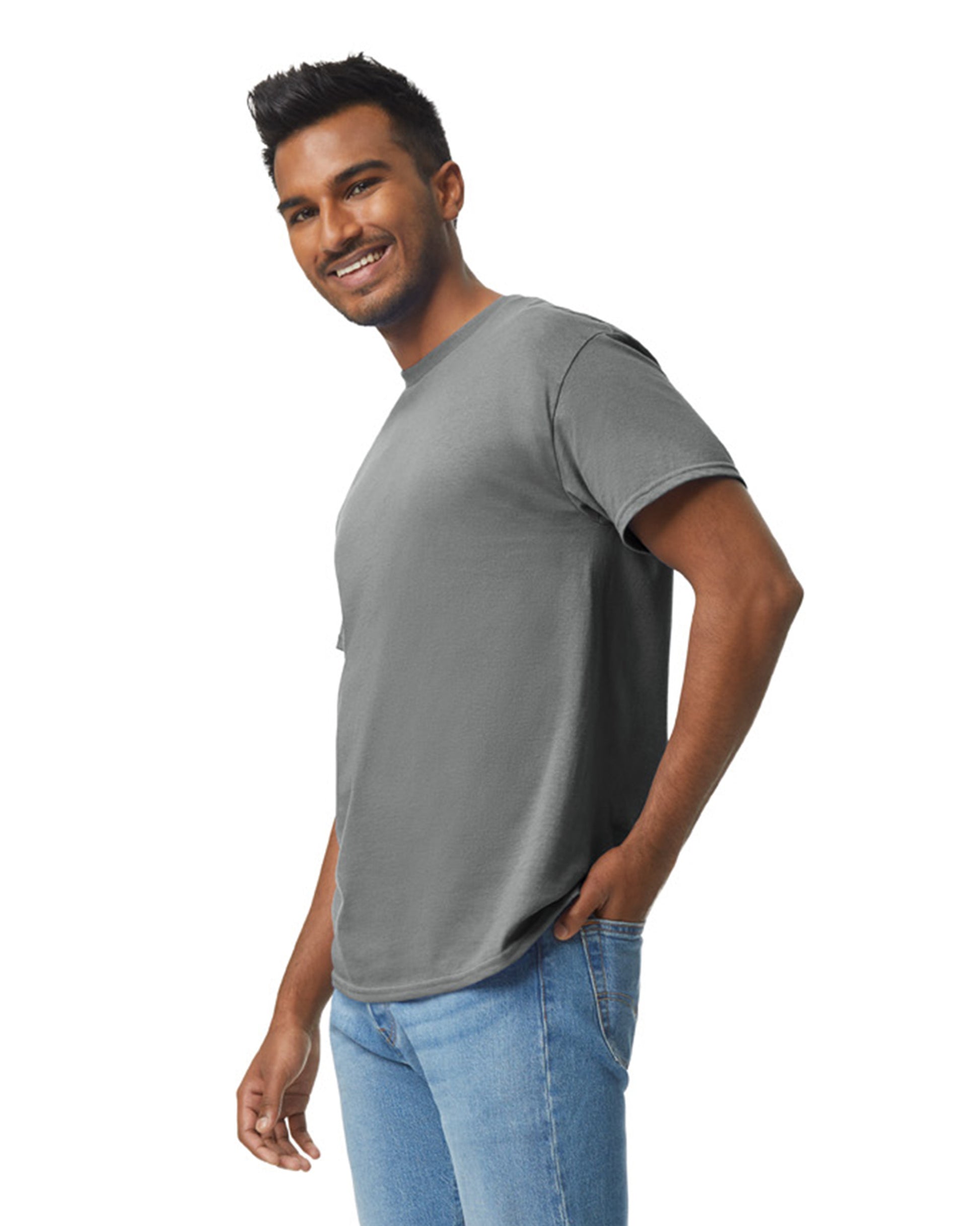 Unisex Heavy Cotton��� T-Shirt - Graphite Heather