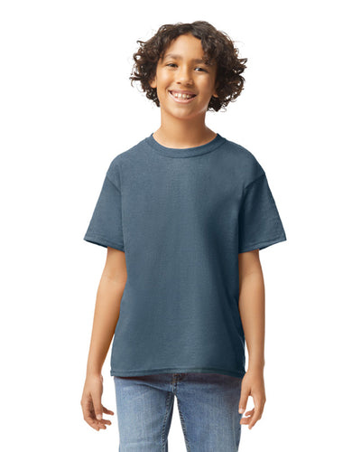Youth Heavy Cotton��� T-Shirt - Heather Navy