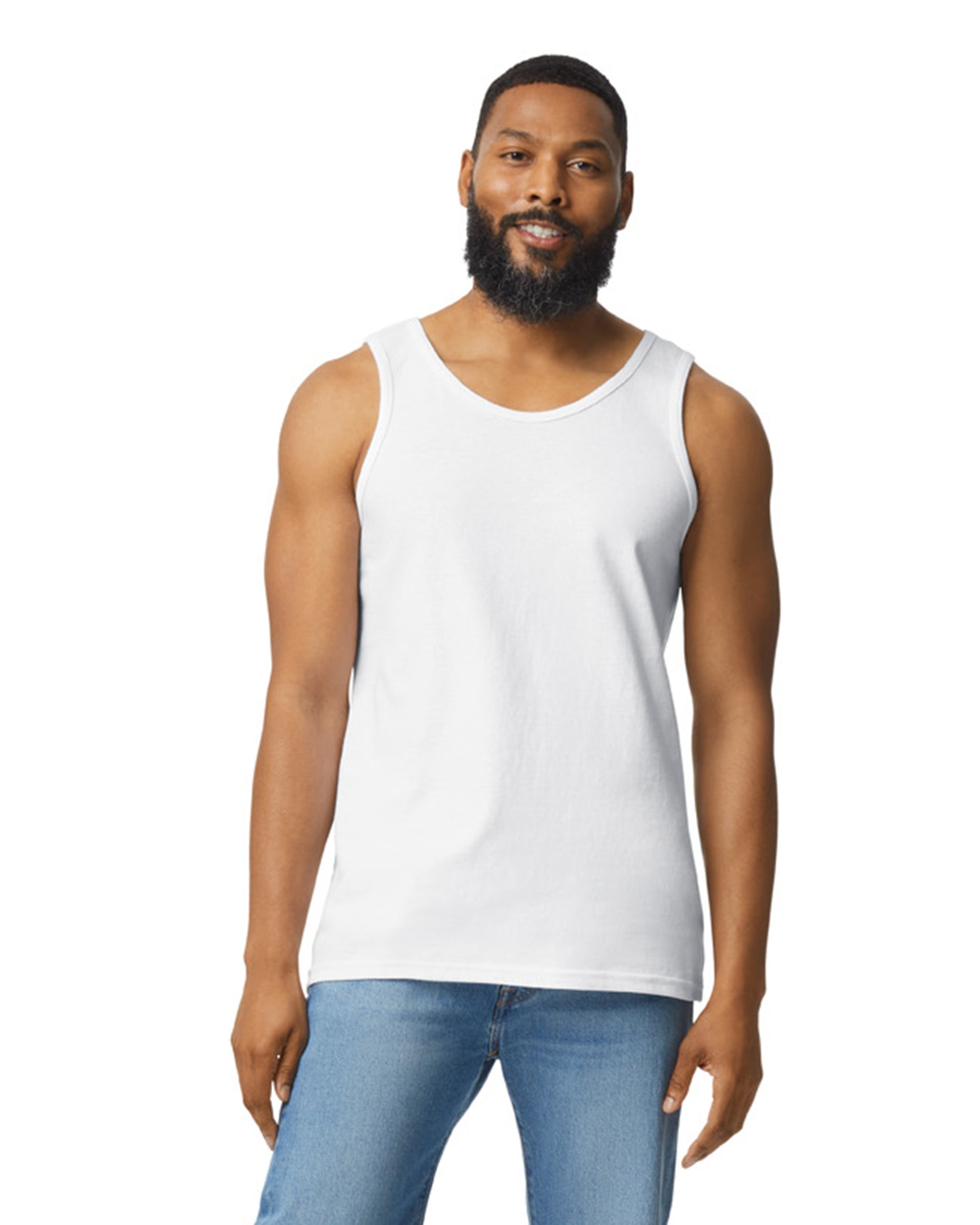 Unisex Heavy Cotton™ Tank - White