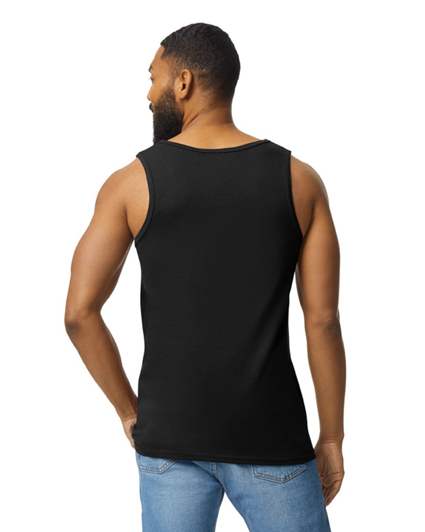 Unisex Heavy Cotton™ Tank - Black