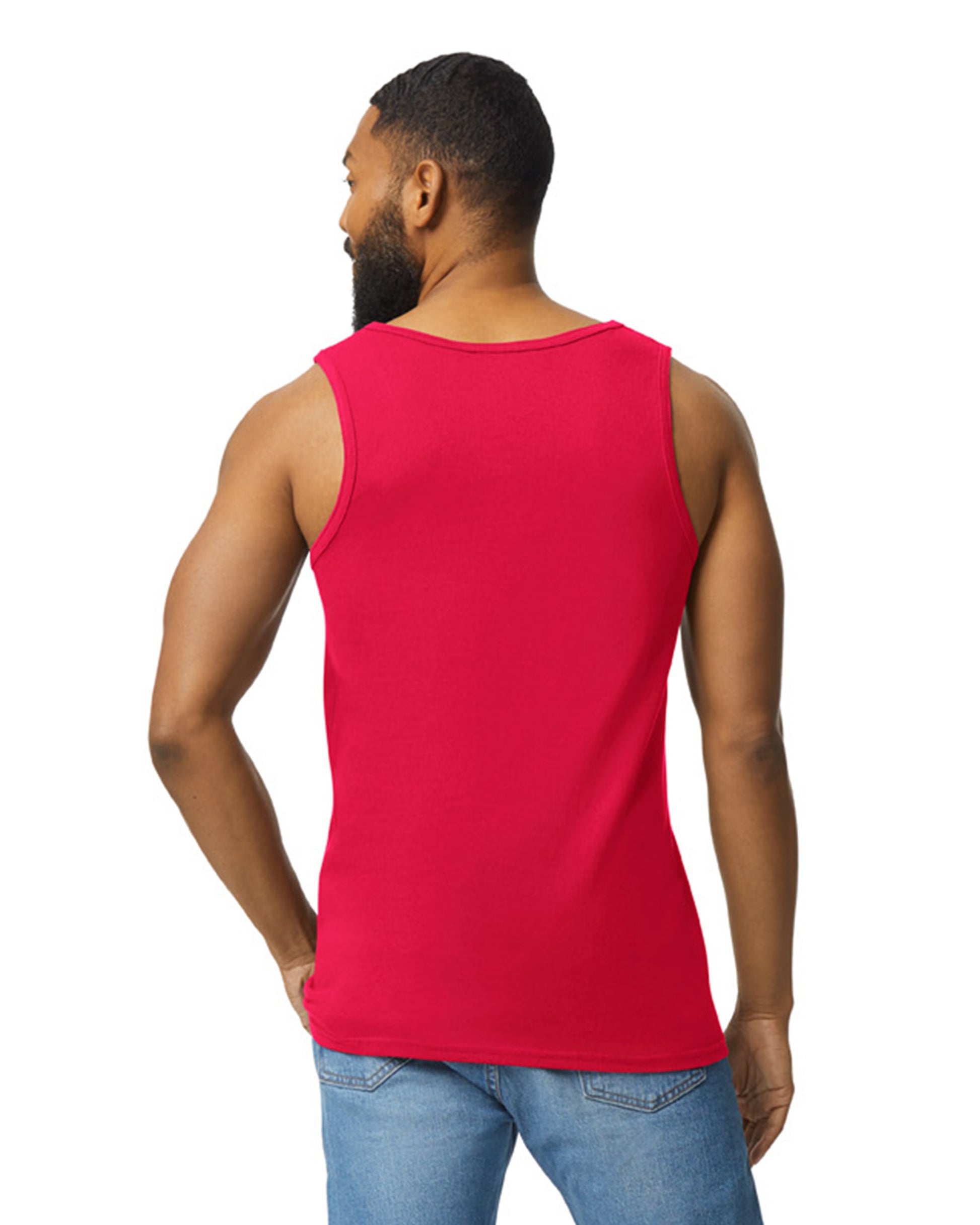 Unisex Heavy Cotton™ Tank - Red
