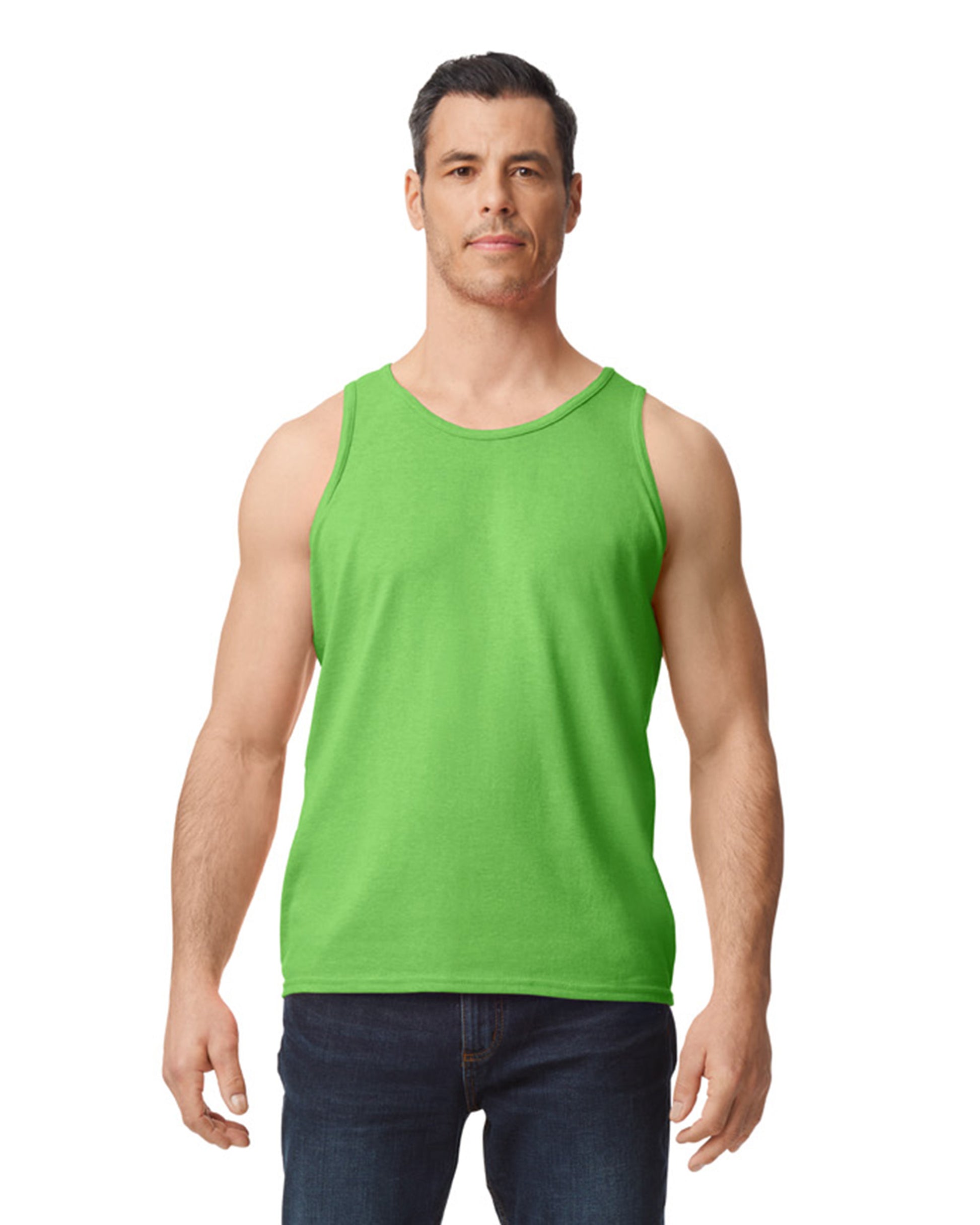 Unisex Heavy Cotton™ Tank - Neon Green