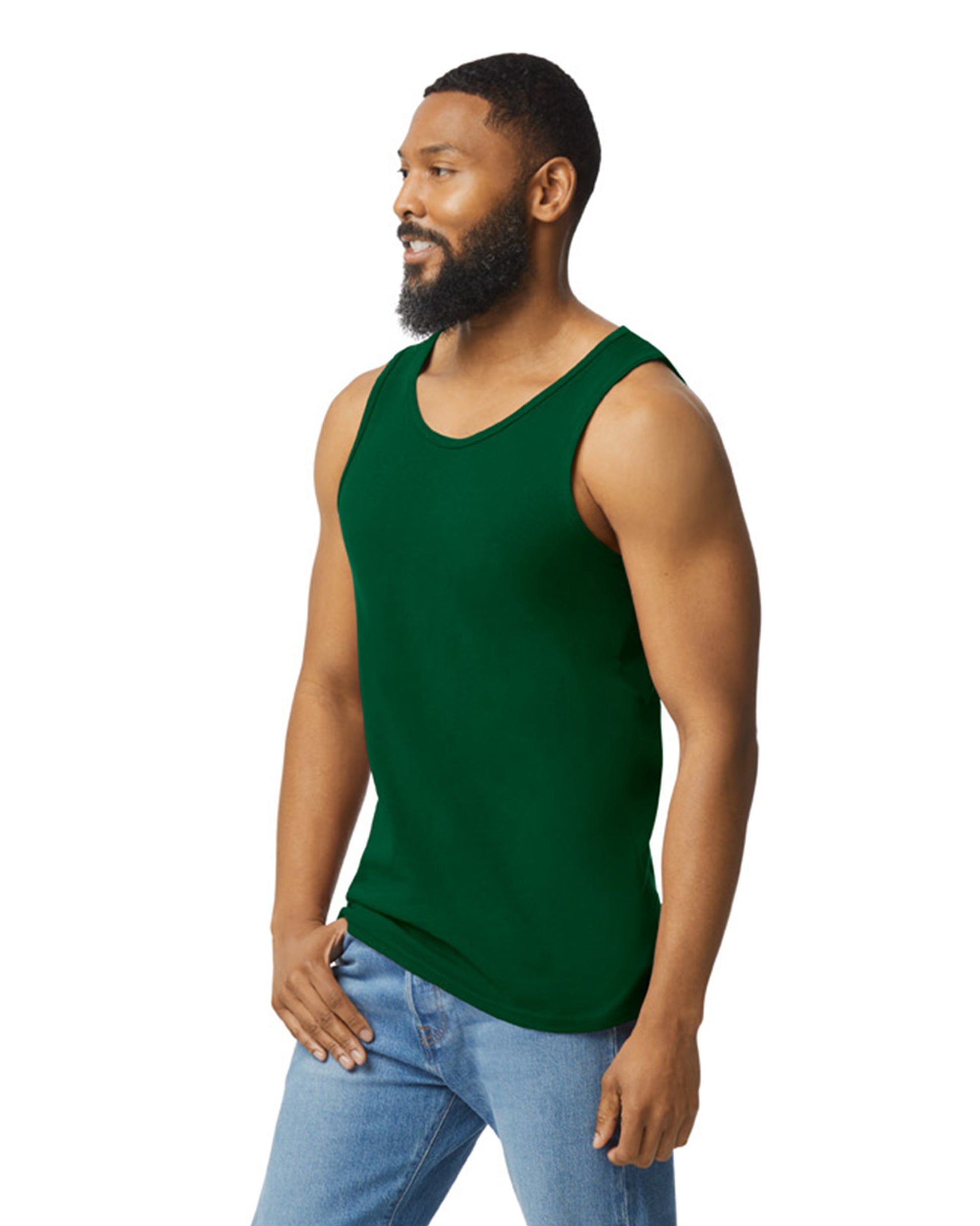 Unisex Heavy Cotton™ Tank - Forest Green