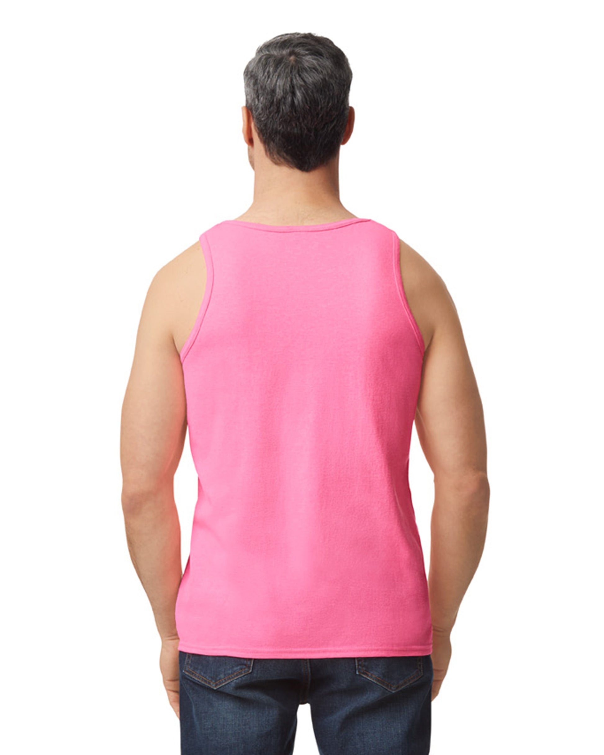 Unisex Heavy Cotton™ Tank - Safety Pink