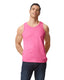 Gildan G520 - Unisex Heavy Cotton™ Tank - Safety Pink