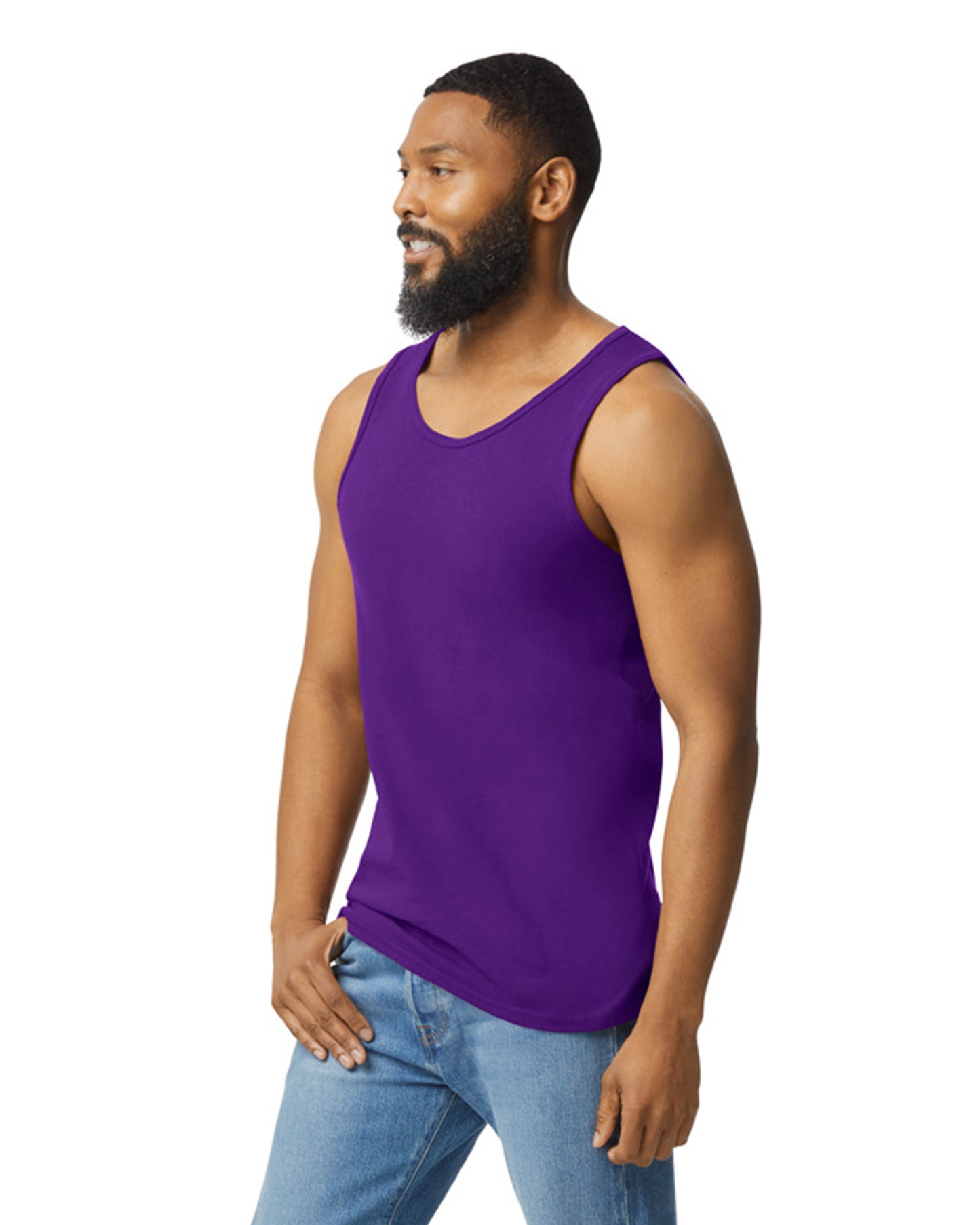 Unisex Heavy Cotton™ Tank - Purple