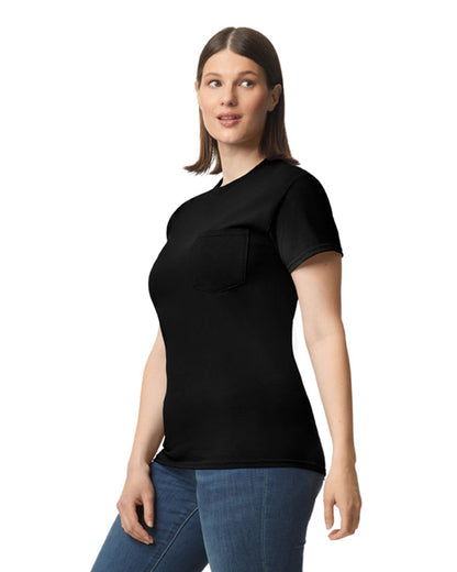 Unisex Heavy Cotton™ Pocket T-Shirt - Black