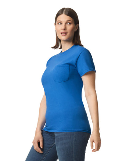 Unisex Heavy Cotton™ Pocket T-Shirt - Royal