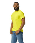 Unisex Heavy Cotton™ Pocket T-Shirt - Safety Green