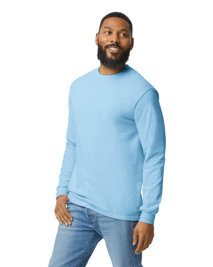 Unisex Heavy Cotton™ Long-Sleeve T-Shirt - Light Blue