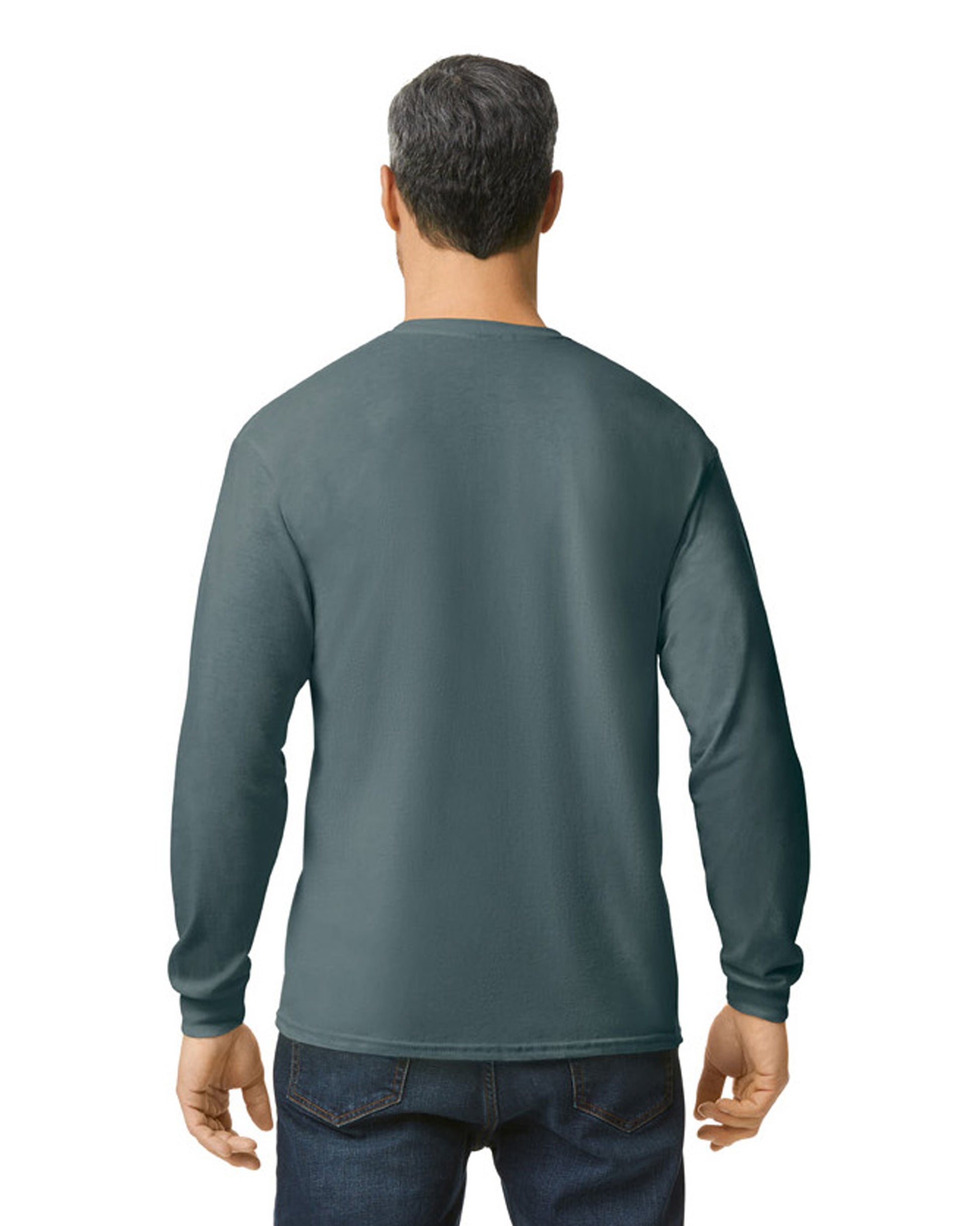 Unisex Heavy Cotton™ Long-Sleeve T-Shirt - Dark Heather